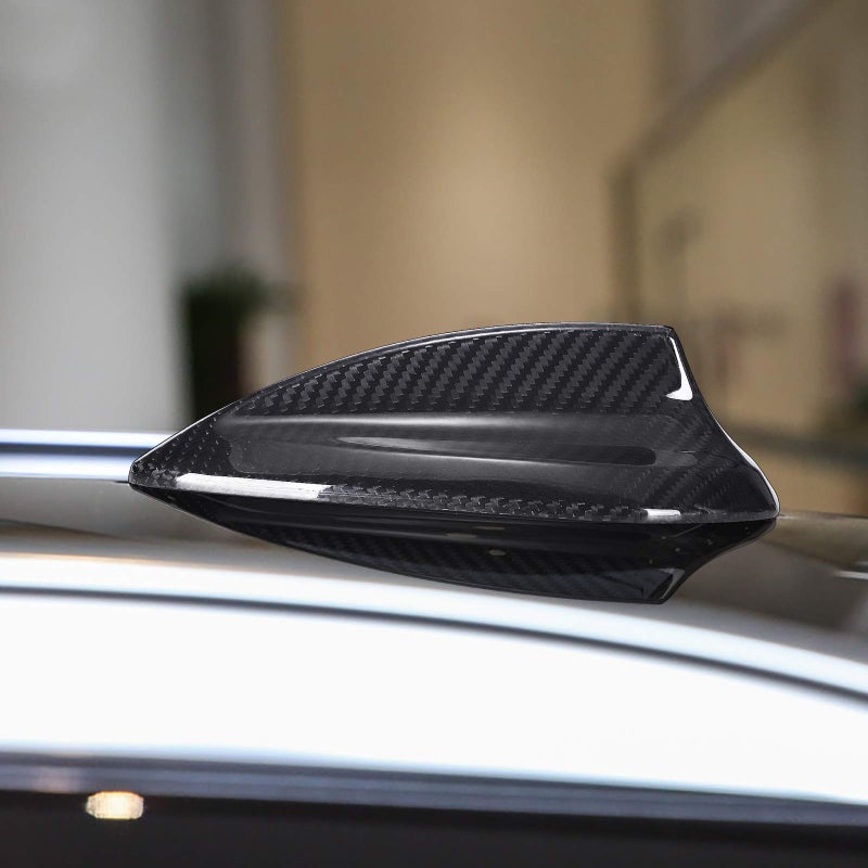 BLAKAYA Replacement for Antenna Cover Shark Fin Trim Hood Carbon Fiber Automotive Roof Aerials for BMW X1 X2 X3 X4 X5 X6 X7 F15 F20 F21 F31 F45 F46 F52 F34 F48 F49 F39 F15 F85 F16 F86(Black) - Image 5